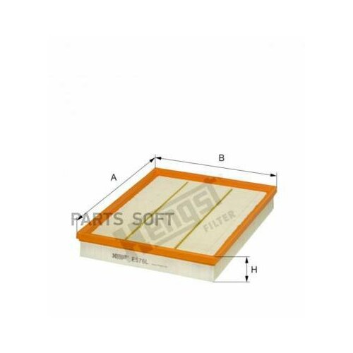 HENGST FILTER E576L Фиьтр воздушный