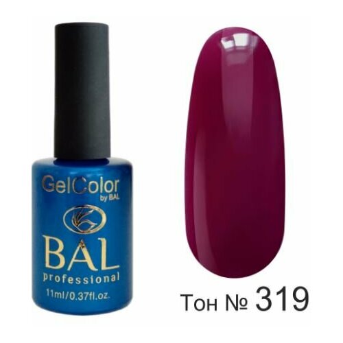 bal gel color 319 гель лак каучуковый восточная ночь 11 мл BAL Gel Color №319 Гель-лак каучуковый Восточная ночь 11 мл