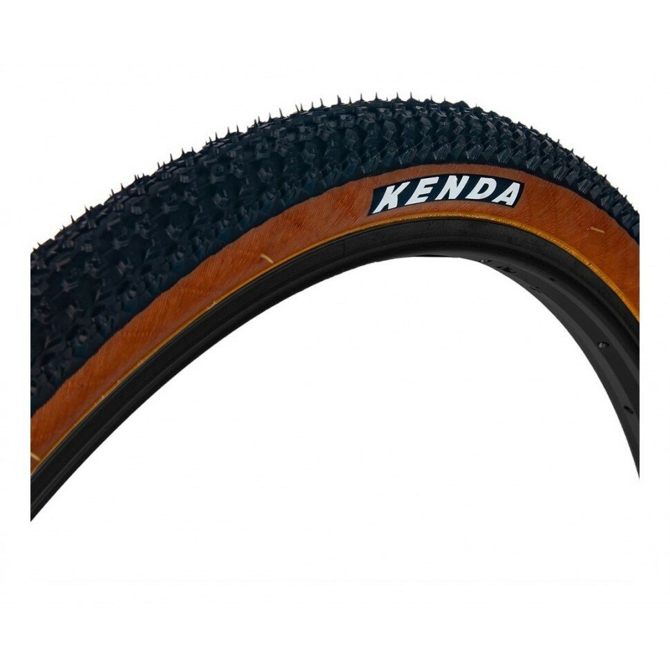 фото Покрышка Kenda 700*40C, K-1109, 'Kick Back', черная, гравийная. Борт тёмно-бежевый.