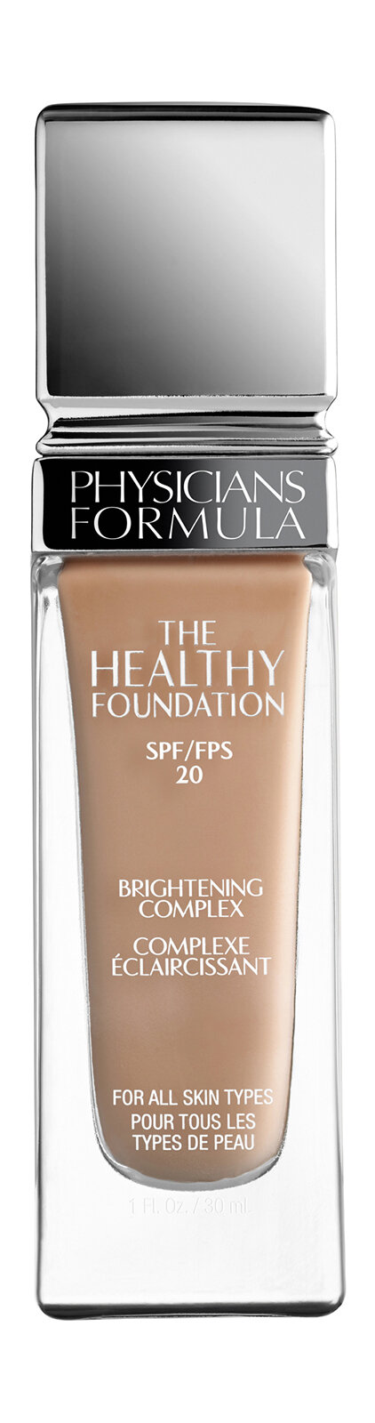 Невесомая тональная основа с сатиновым финишем светлый нейтральный Physicians Formula The Healthy Foundation SPF 20