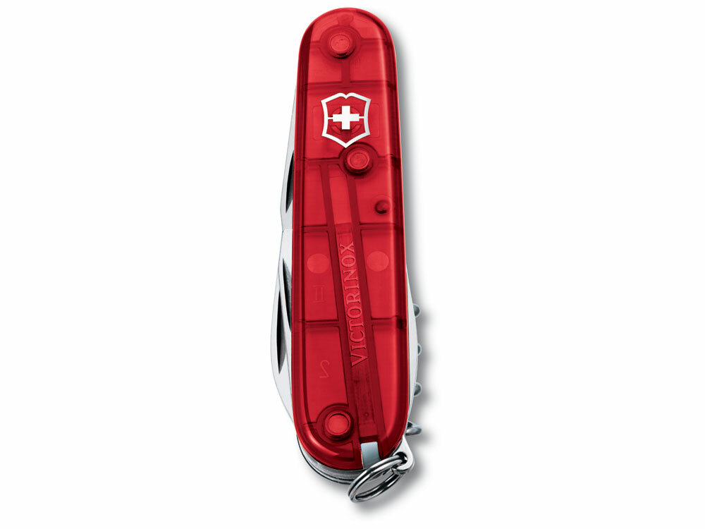 Нож перочинный Victorinox Spartan (1.3603.B1) 91мм 12функций красный блистер - фото №10