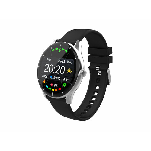 Умные часы HIPER IoT Watch GT черный голубой 680000₽