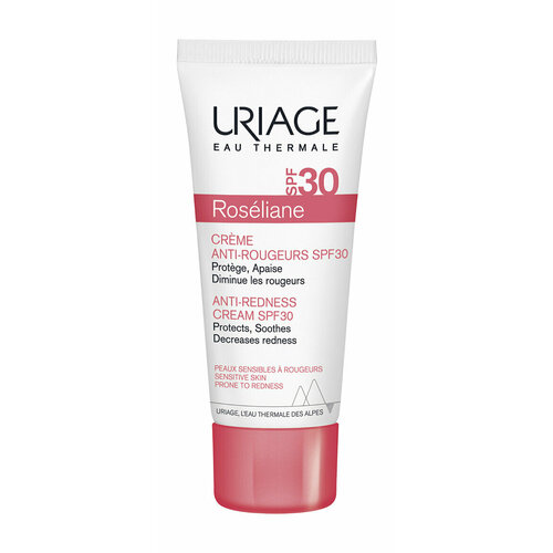 Крем для лица от покраснений Uriage Roseliane Anti-Redness Cream SPF 30 крем против покраcнений spf 30 uriage roseliane anti redness cream 40 мл