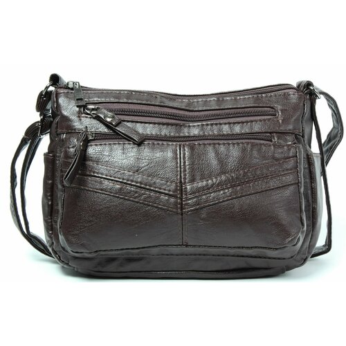 Сумка кросс-боди , темно-коричневый