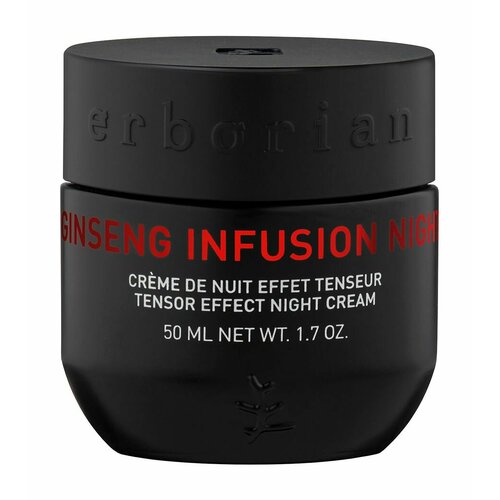 Восстанавливающий ночной крем с женьшенем Erborian Ginseng Infusion Tensor Effect Night Cream уход за кожей вокруг глаз восстанавливающий erborian ginseng infusion total eye 15 мл