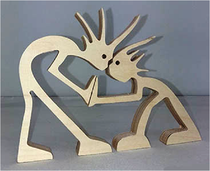 Сувенирная композиция касание