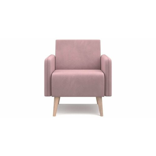 Кресло PUSHE Килт 2 с подлокотниками, нераскладное, для кухни, прихожей, балкона, детской, розовый Balance 312