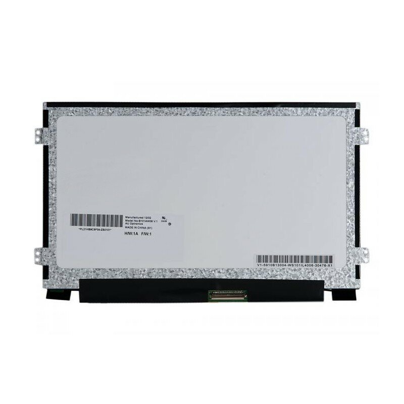 Матрица (экран) для ноутбука 10,1" Slim 40 pin LED 1024x600 (Glare) крепление по бокам [B101AW06]