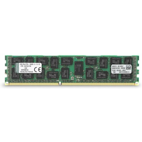 Оперативная память 16GB DDR3L-1333 Kingston KTM-SX313LV16G 1000000₽