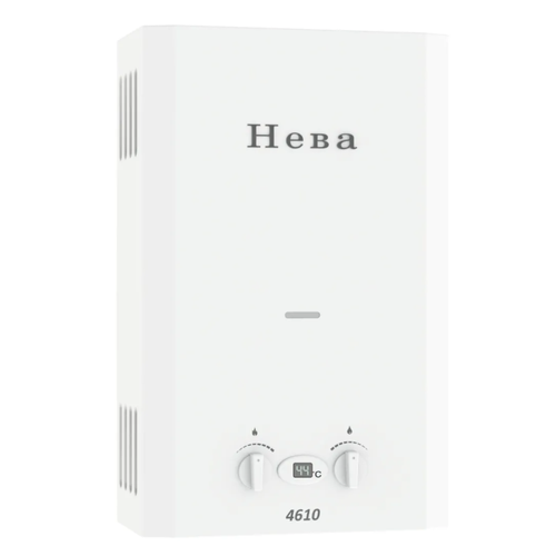 Проточный газовый водонагреватель Neva 4610 (белый) газовый проточный водонагреватель neva 4511e