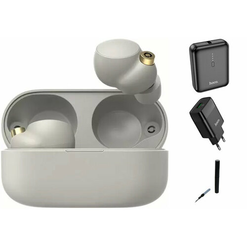Наушники Sony WF-1000XM4 Silver Выгодный набор подарок серт 200Р 2793700₽