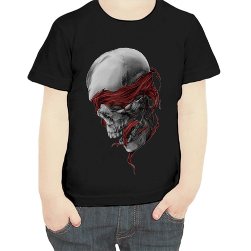 фото Футболка , размер 104, черный нет бренда