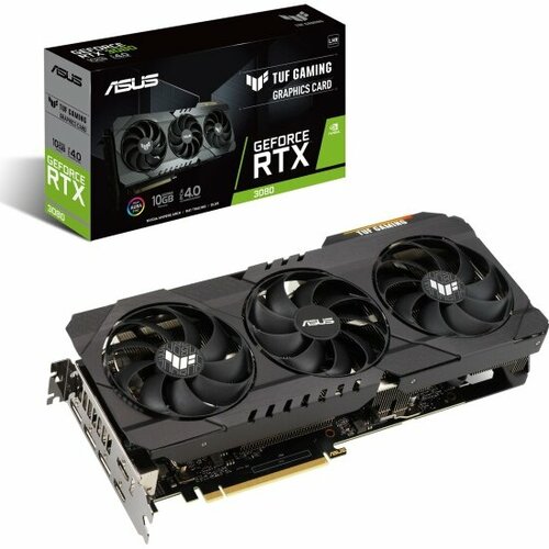 Видеокарта Asus GeForce RTX 3080 TUF GAMING 10G 9039000₽
