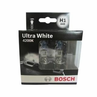 Лампа Bosch Ultra White 4200K H1, 2 шт, 1987301180