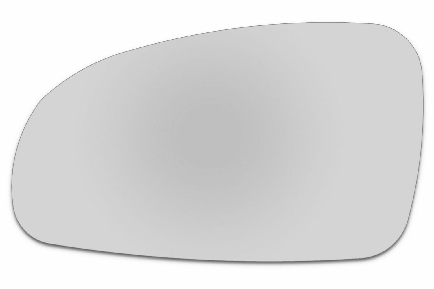Элемент зеркала CHEVROLET Aveo I Type B c 2003 по 2008 левый сферический без обогрева 16119903