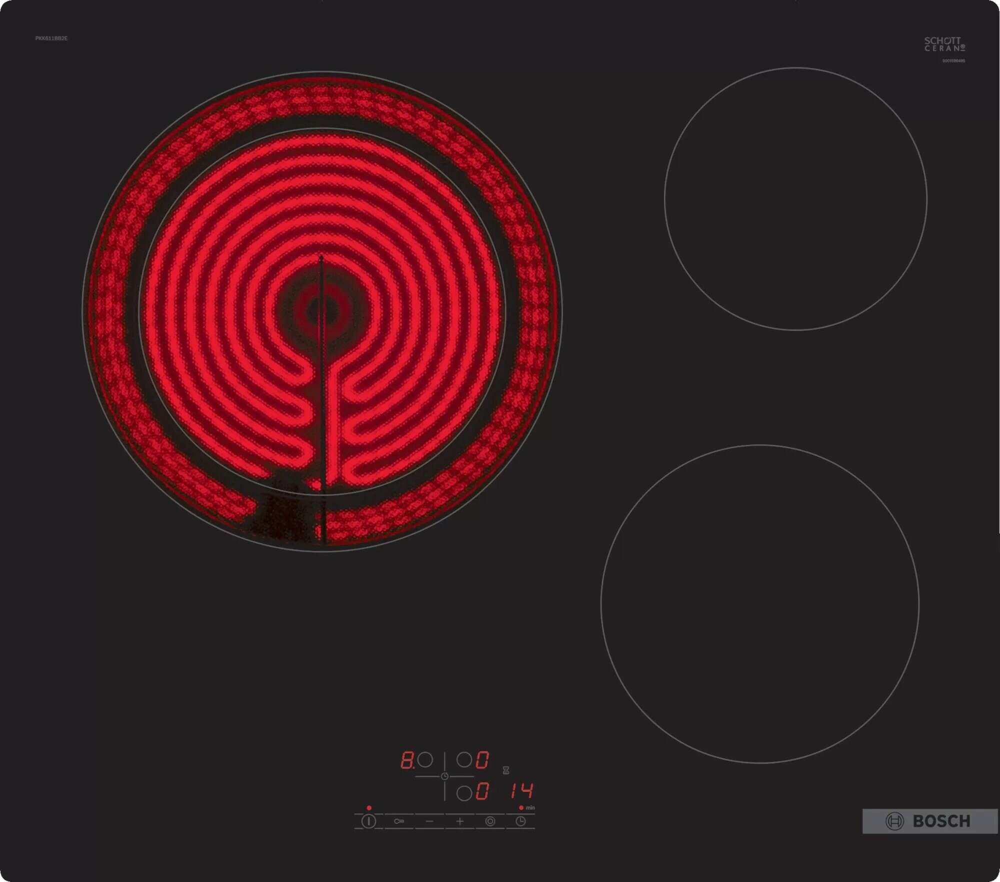 Электрическая варочная панель Bosch PKK611BB2E