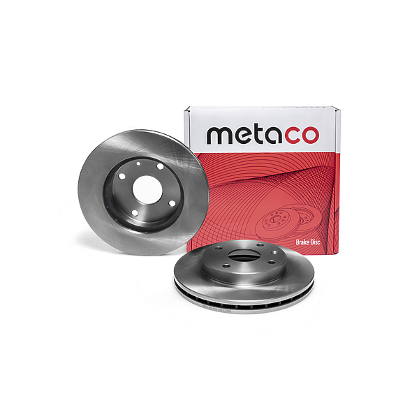 METACO 3060-009 (3060009_ME2 / 432000016R / 432003112R) диск тормозной задний Nissan (Ниссан) x-trail (t31) (Комплект 2 штуки)