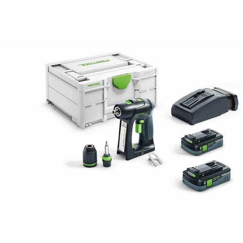576435 FESTOOL Аккумуляторная дрель-шуруповёрт C 18 HPC 40 I-Plus 9804000₽