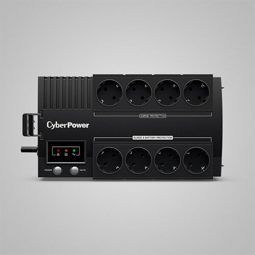 источник питания powerman ups back pro 850 plus line interactive 850va 480w 2 euro sockets with backup power usb Cyberpower BS850E Line-Interactive 850VA/480W USB (4+4 EURO)