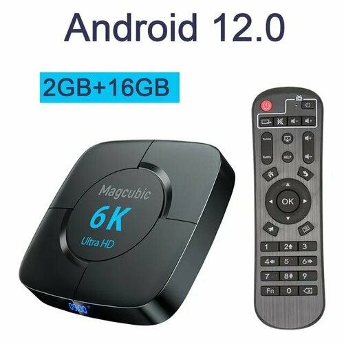 Смарт ТВ-приставка Magcubic 6K 216Г Android 12 Allwinner H618 Wi-Fi 280000₽