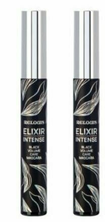 Relouis Тушь для ресниц Elixir Intense,2 шт