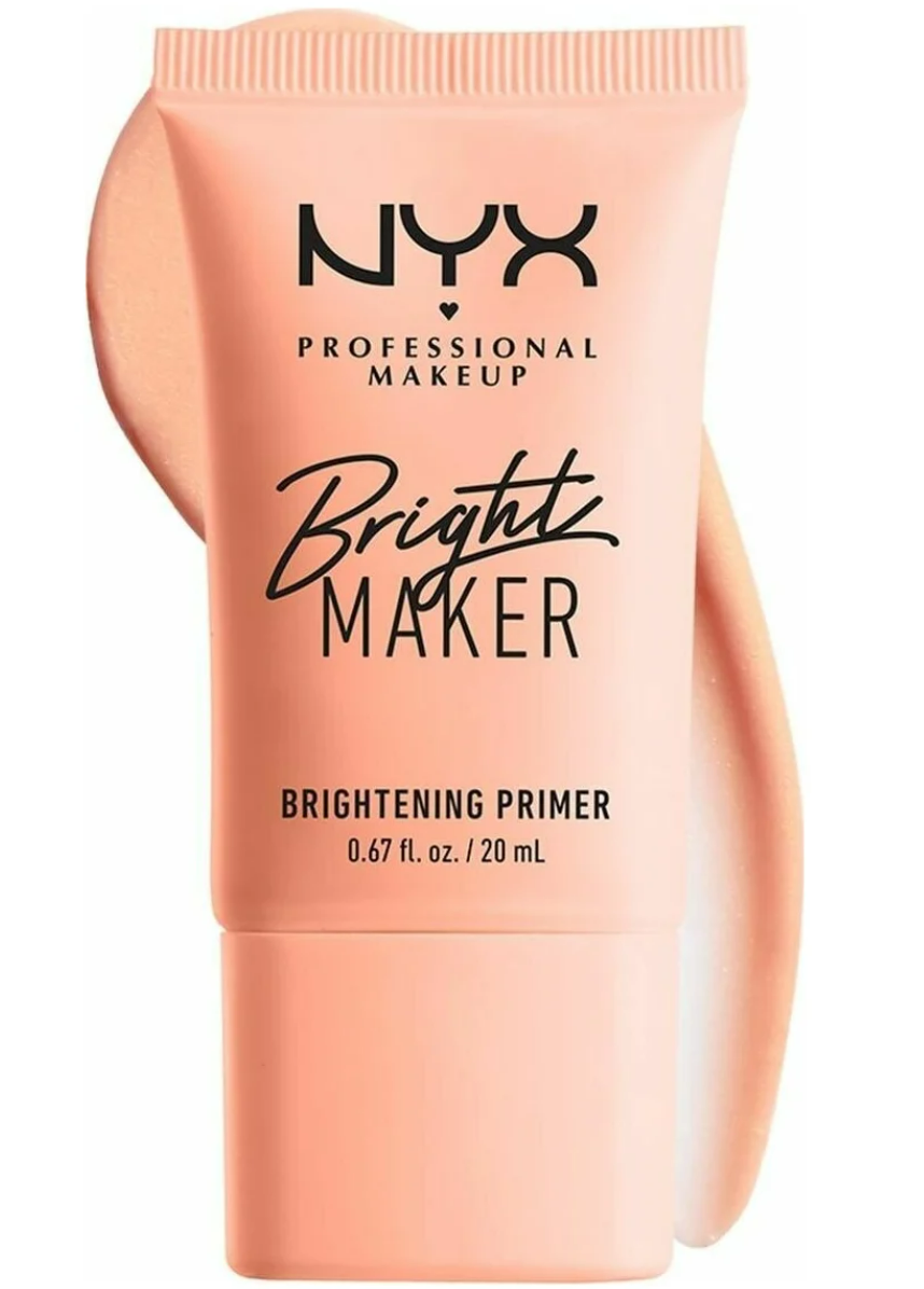 NYX professional makeup Праймер The Bright Maker Primer, 20 мл, персиковый