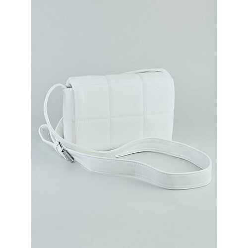 фото Сумка кросс-боди lotoc r1zenbag, фактура гладкая, белый