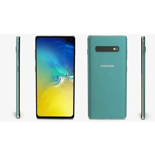 Samsung S10+ зеленый 6.4 дюйм 8+128G