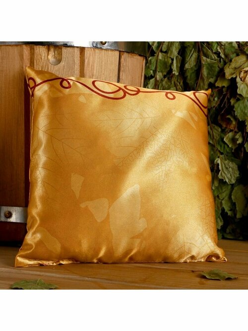 Подушка сувенирная 22х22 см лаванда можжевельник микс