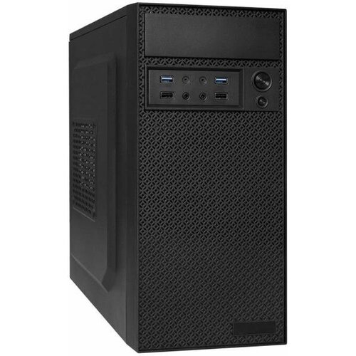 Корпус microATX Exegate BAA-109U2 400 Вт чёрный корпус microatx cbr pcc matx rd850 400w 400 вт чёрный