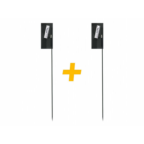 Wi-Fi Антенна Без коннектора Под пайку 24GHz 5GHz 58GHz 5dBi Внутренняя 2 штуки 479₽