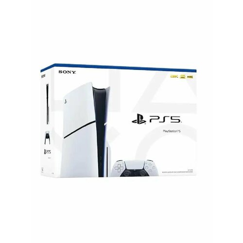 Игровая приставка SONY PlayStation 5 Slim CFI-2000A01, с дисководом, белый