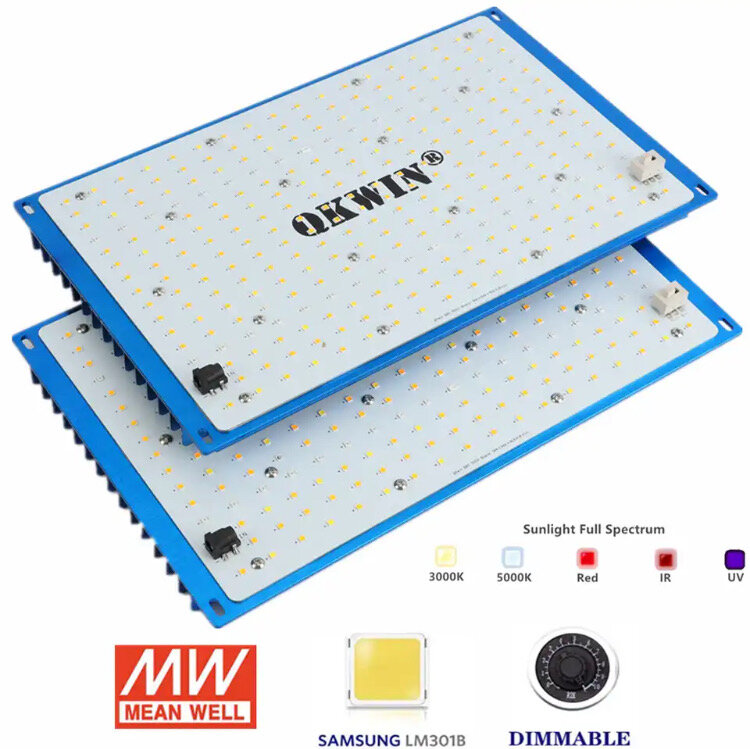 Quantum board 240W Samsung LM301B 660nm UV+IR ( Фитолампа для растений полного спектра, гроубоксов Квантум борд 240 ватт )