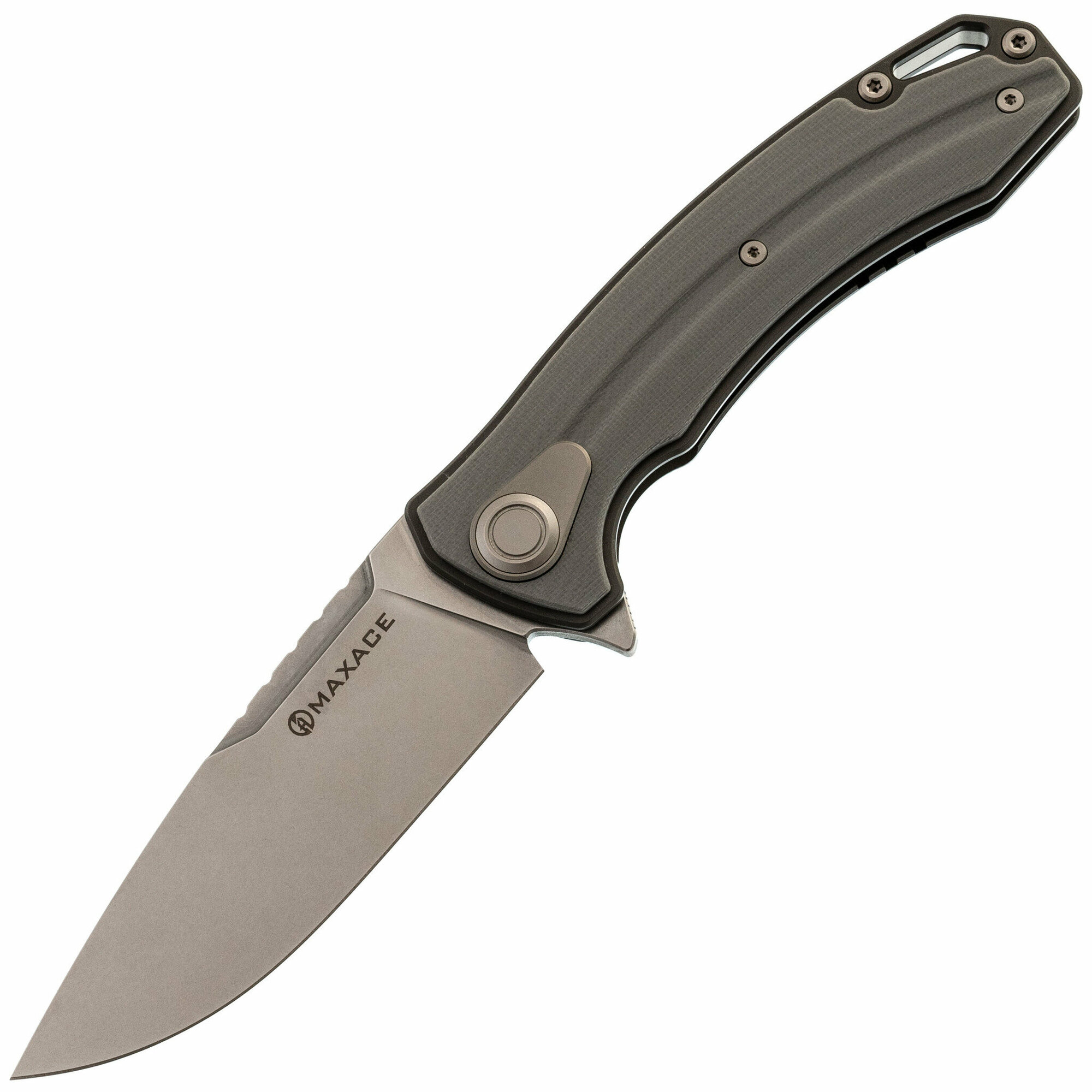 Складной нож Maxace Balance-M 2.0 Gray, сталь M390, G10