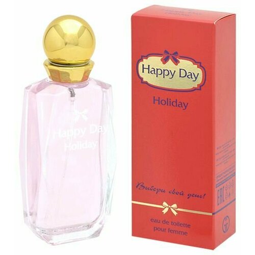 Positive Parfum Туалетная вода женская Happy Day Holiday, 55 мл