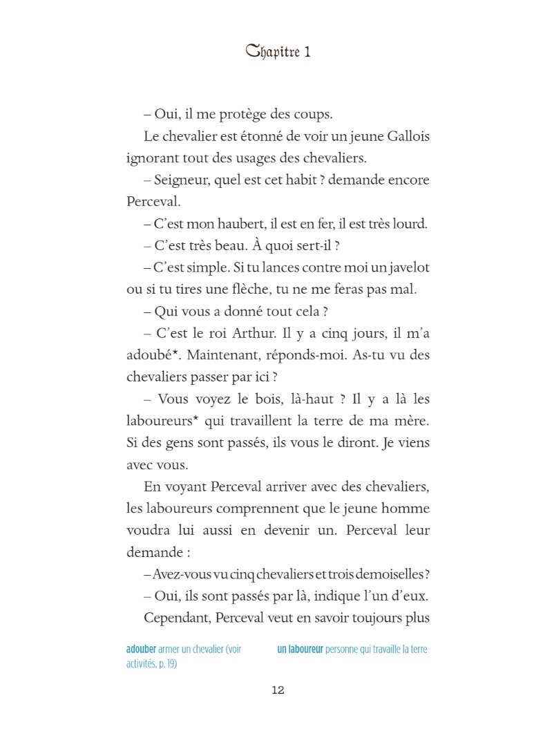 Perceval ou le conte du Graal. Niveau 2 (+СD) - фото №10