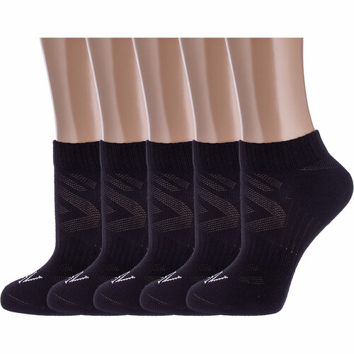 фото Носки борисоглебский трикотаж 5 пар, размер 18-20, черный