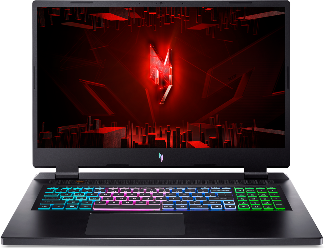 Ноутбук Acer NH.QK5CD.002 i5-13500H/16GB/1TB SSD/RTX 4050 6GB/17,3" QHD IPS/WiFi/BT/cam/noOS/black - фото №1