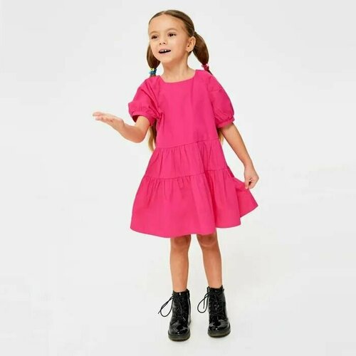 Платье INFUNT, размер 128, розовый
