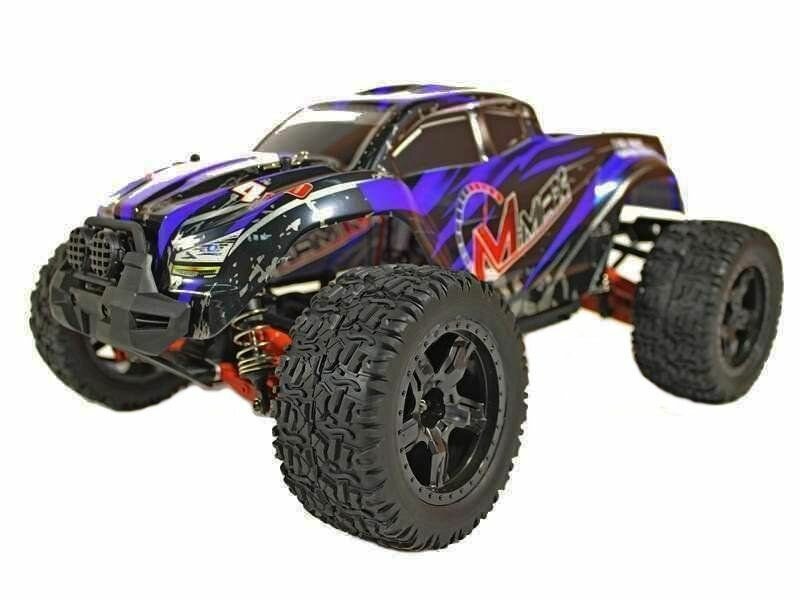 Радиоуправляемая машина монстр Remo Hobby MMAX UPGRADE 4WD RTR 1:10 2.4G - RH1035UPG-BLUE