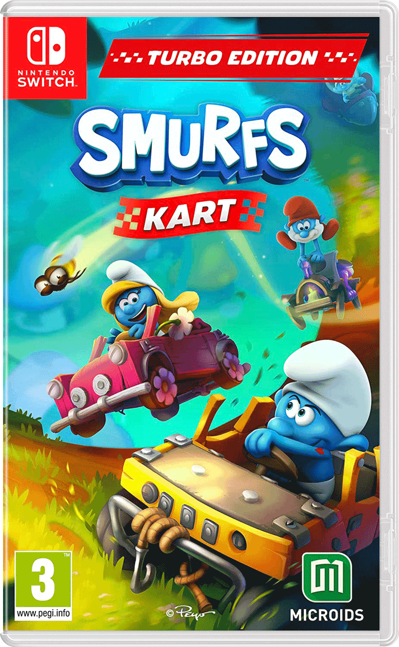 Игра Smurfs Kart: Turbo Edition Смурфики (Русская версия) для Nintendo Switch