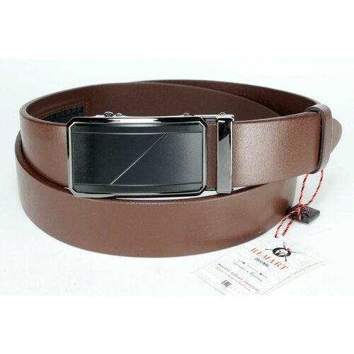 фото Ремень remart, размер 110, коричневый