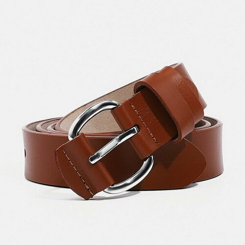 фото Ремень сима-ленд, размер 105, коричневый сима-лэнд