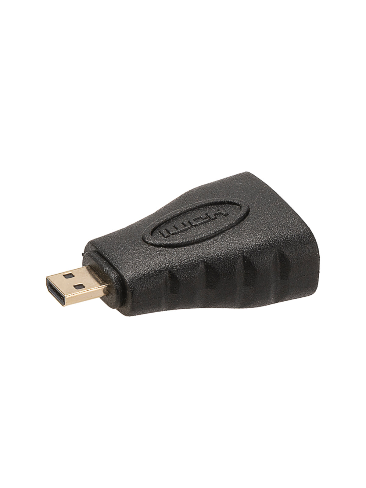 Переходник АВП 1 штекер micro HDMI - гнездо HDMI позолоченные контакты TDM SQ4040-0101