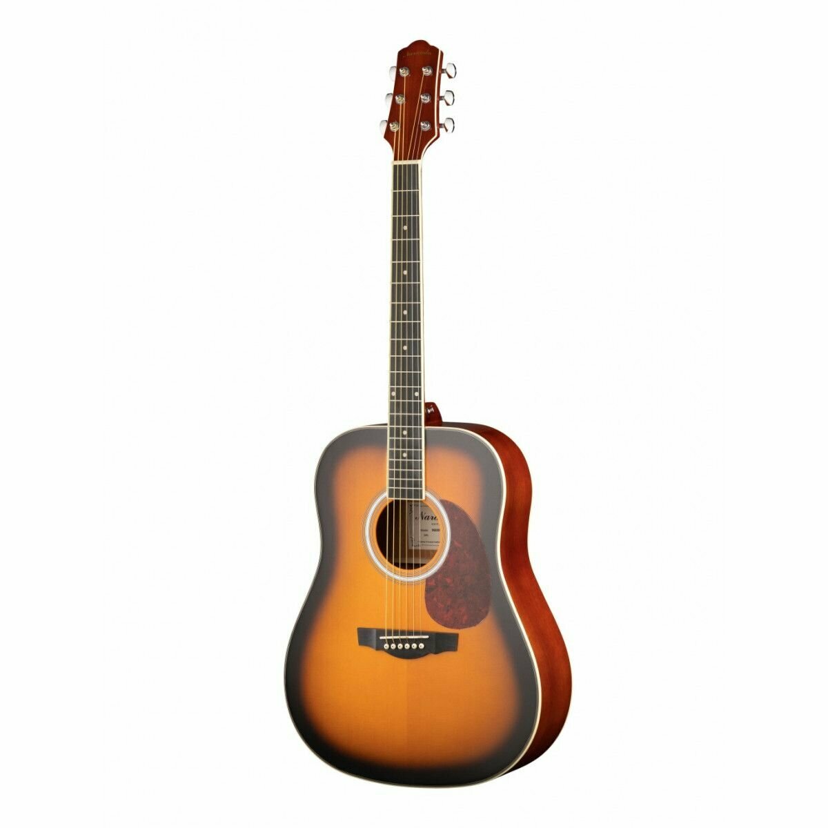 Акустическая гитара Naranda дредноут, санберст (DG220BS)