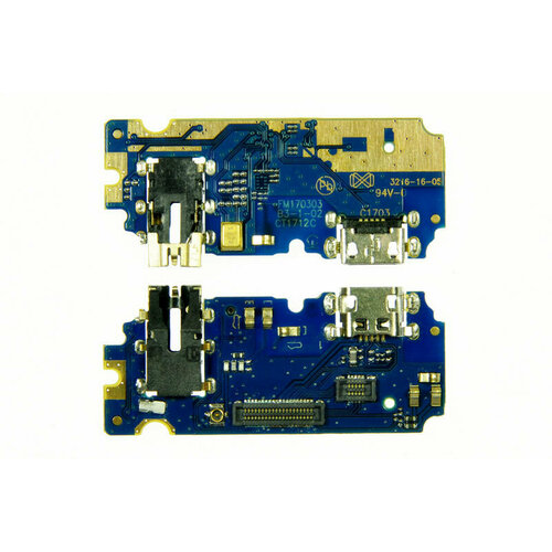 Шлейф для Meizu U10+разъем зарядки+разъем гарнитуры