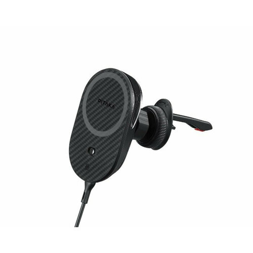 Автодержатель PITAKA MagEZ Car Mount Pro 2 Vent с беспроводной зарядкой CM2301N 6127₽