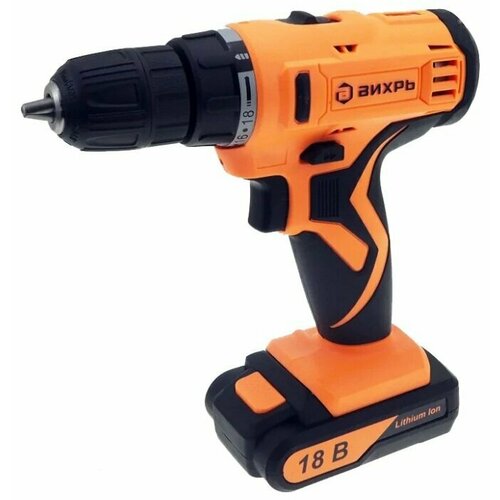 Аккумуляторная дрель-шуруповерт Вихрь ДА-18Л-2КБ 669000₽