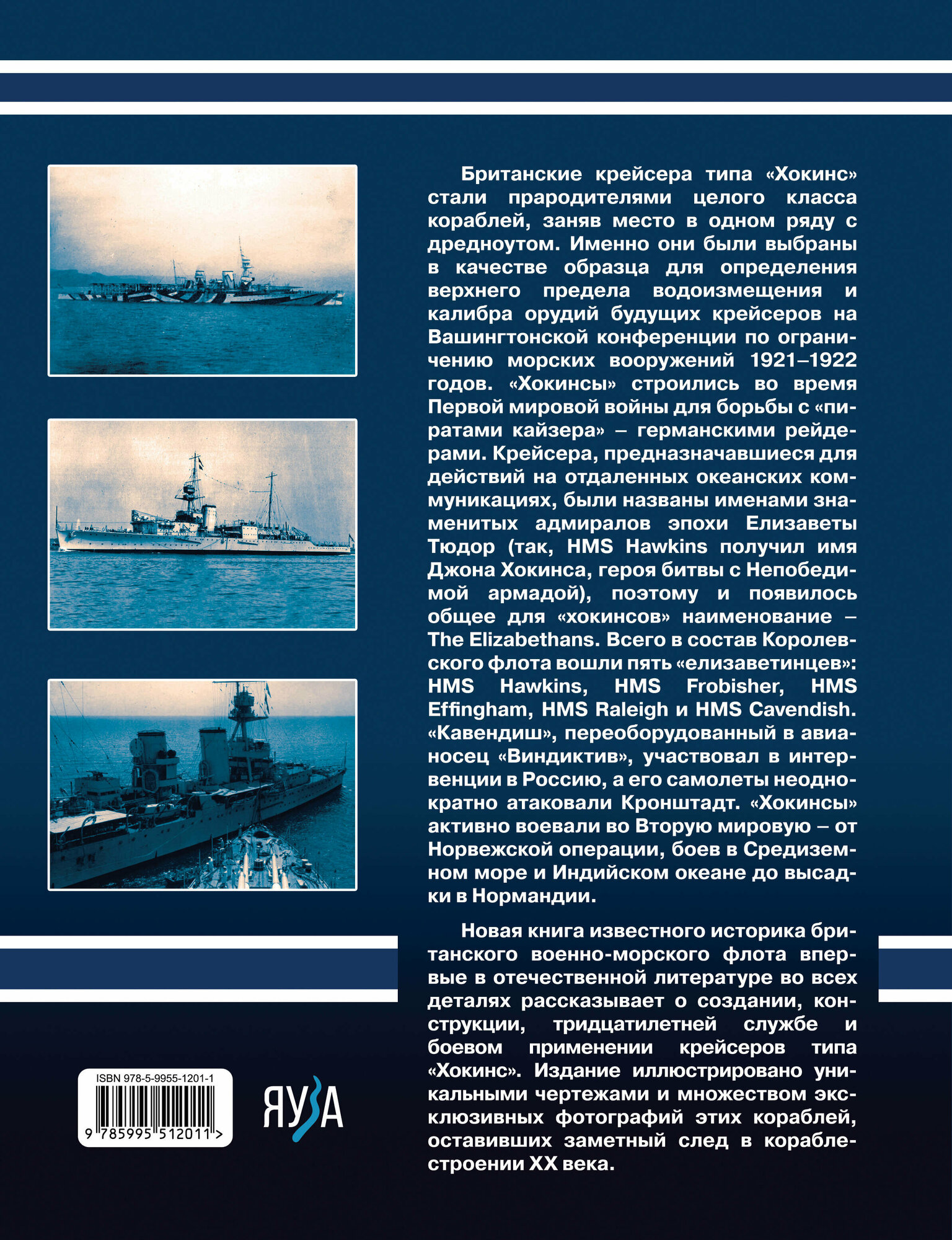 Британские крейсера типа «Хокинс». Предтечи «вашингтонских крейсеров» - фото №1