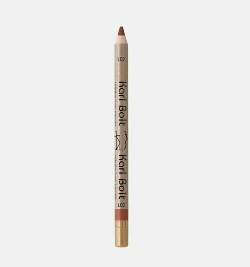 KARL BOLT Водостойкий восковой карандаш-помада 2в1, тон KB L02 Наркотик